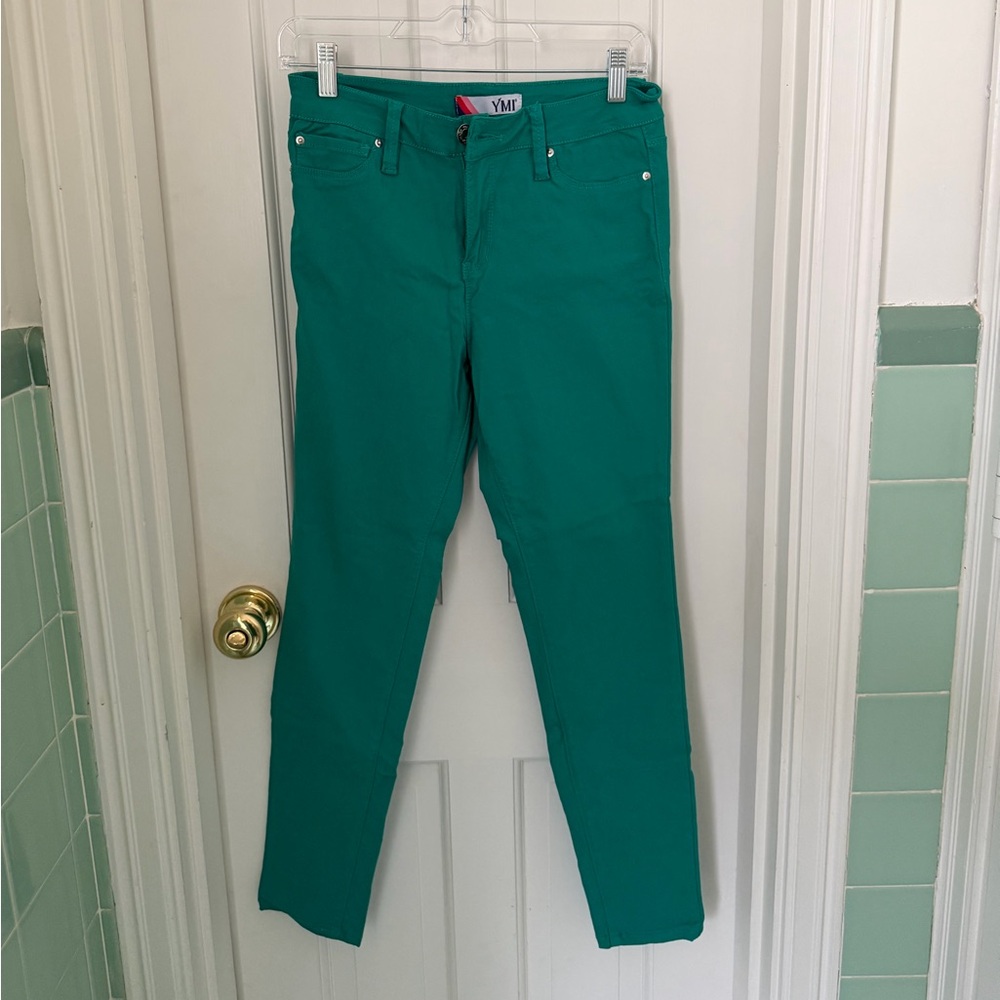 YMI Women's Teal Skinny Jeans